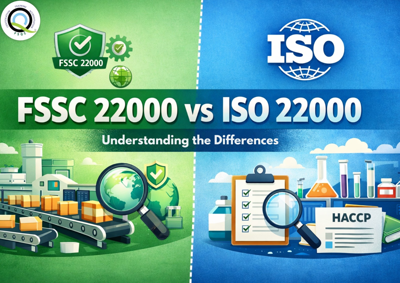 FSSC 22000 and ISO 22000 Difference